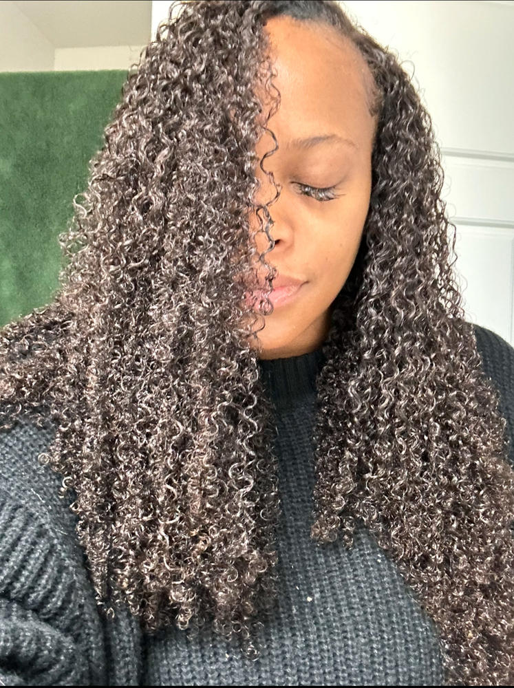 "For Kurls" Wefted Hair - Customer Photo From Paris Z.