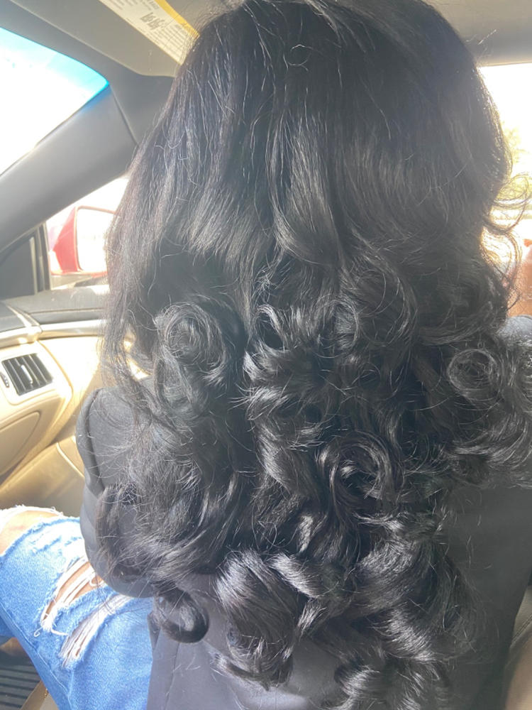“Blow Out” Swiss HD Lace Closure - Customer Photo From Maria Foster 