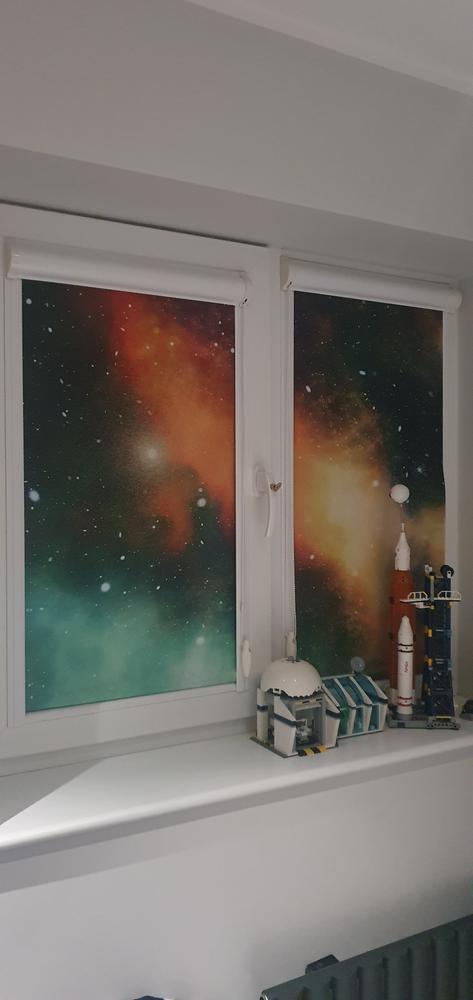 Lister Cartwright Blackout Roller Blind Galactic - Customer Photo From Indre