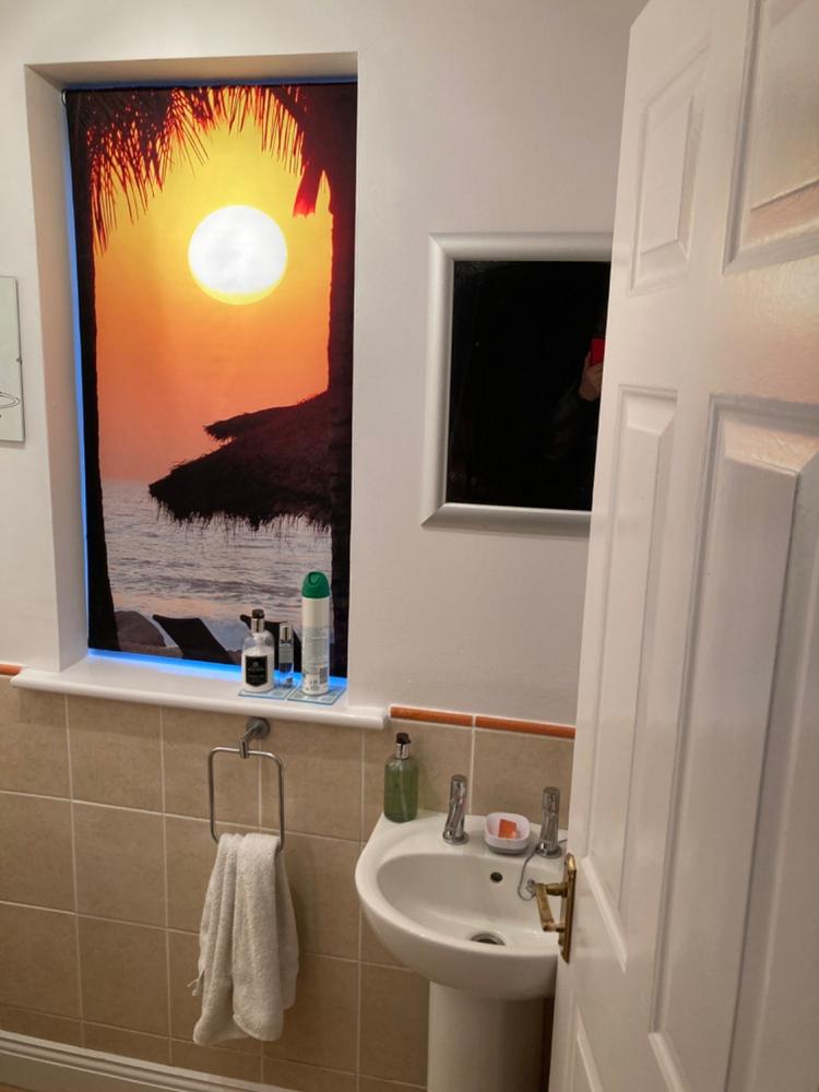 Personalised Photo Roller Blinds - Customer Photo From Andrew Collins