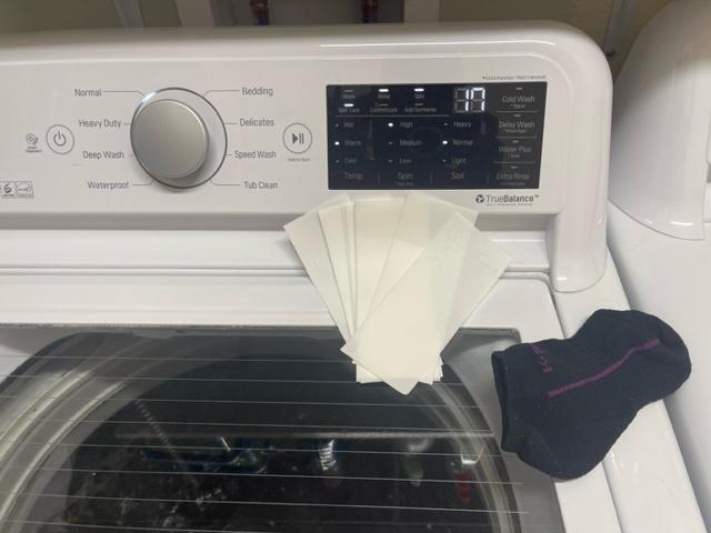 Maravello Washing Machine Cleaner and Laundry Detergent Sheets Combo