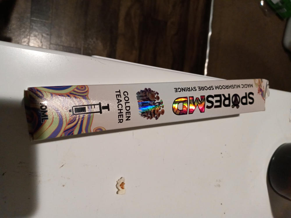 Golden Teacher Mushroom Liquid Culture (10ml) - Customer Photo From Josh Artrip