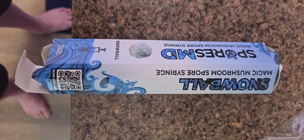 Snowball Mushroom Liquid Culture (10ml) - Customer Photo From Dylan Holderness