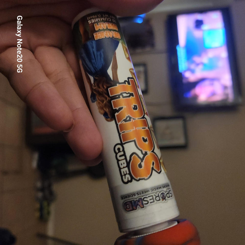 Trips Nootropics Gummies 10 Pieces - Orange Dream - Customer Photo From Barbara Crowe