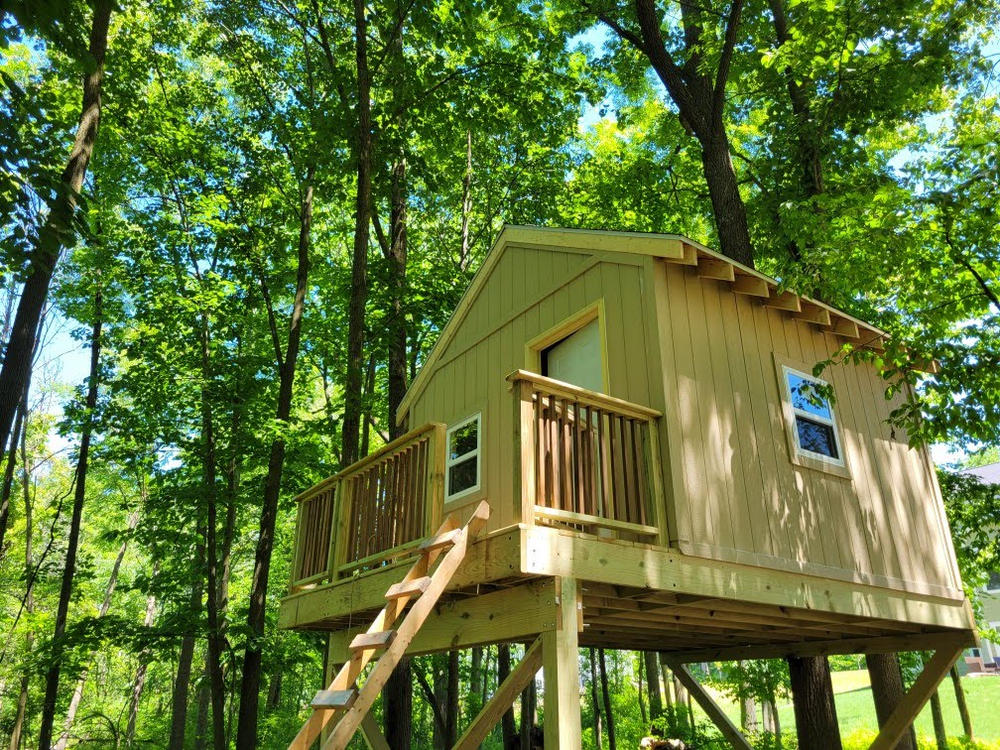 THE FINGER LAKES: LARGE © 1 tree 2 post hardware kit - Customer Photo From Joshua Gonzalez