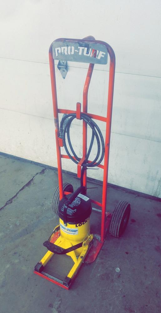 G. Gun Grease Gun - No Mess, No Waste - 10 Foot Flex Hose - LockNLube Grease Coupler Included - Industrial Strength Construction - 10,000 Psi Foot Operated - Customer Photo From Chris Beaudry
