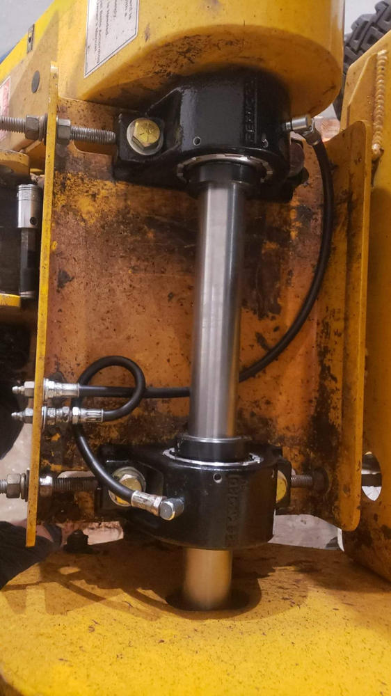 Grease Fitting Relocation Kit - Customer Photo From Robert Harris