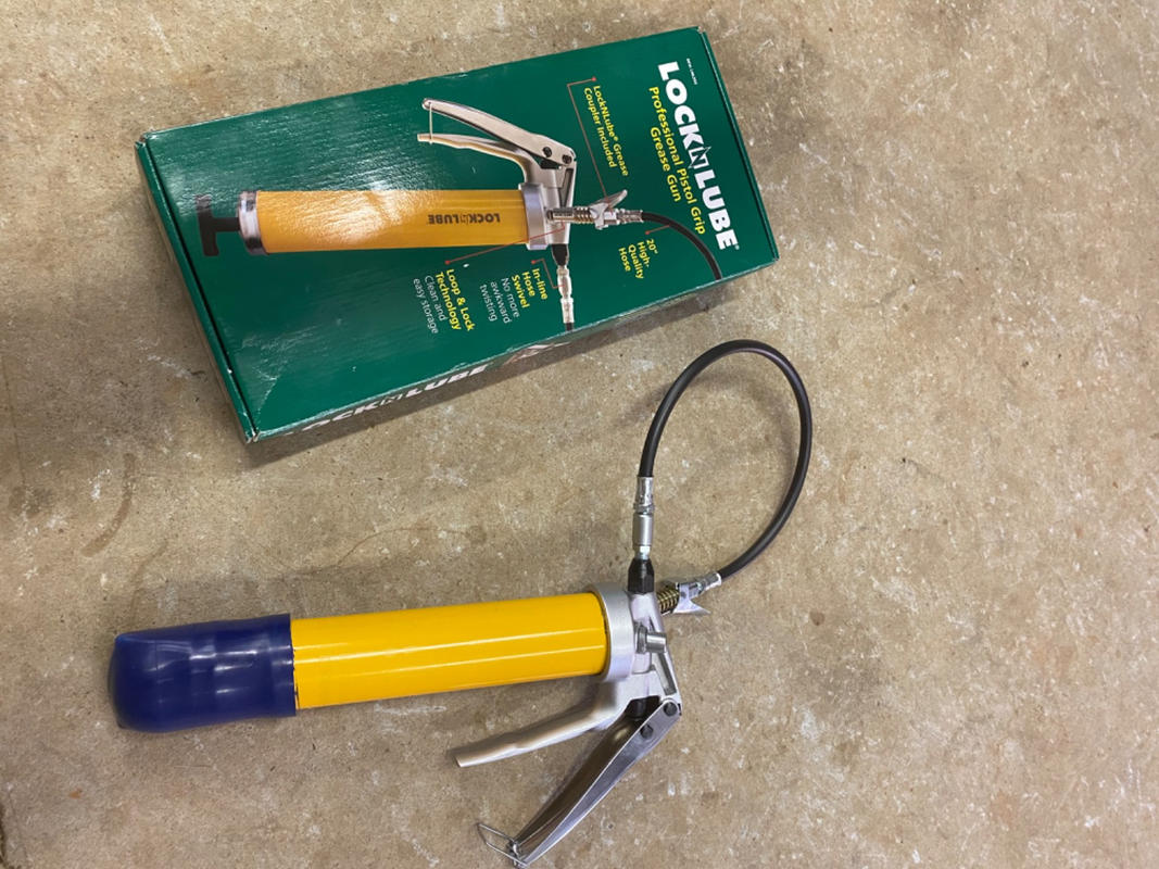 Grease Gun Barrel Cap LOCKNLUBE