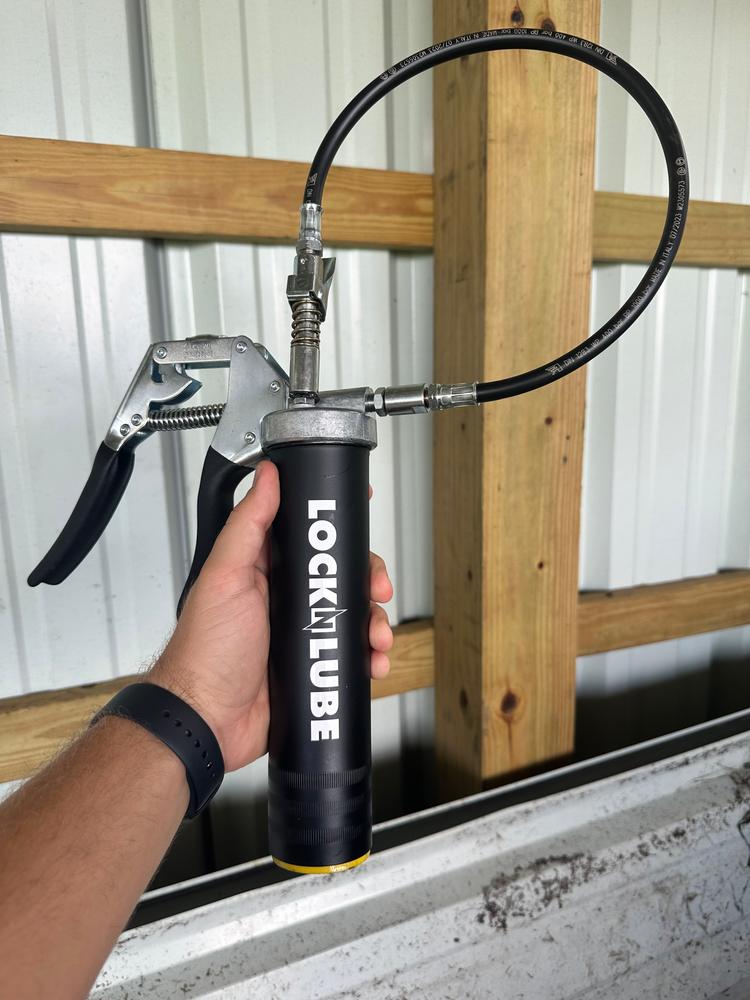 LockNLube Easy-Prime Pistol Grip Grease Gun - Customer Photo From Chandler I.