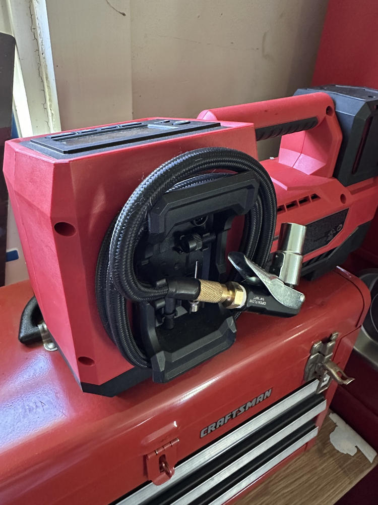 LockNFlate Tire Inflator Adapter 1/4 NPT (m) to Schrader Valve (m) - Customer Photo From Edward Wilkowski