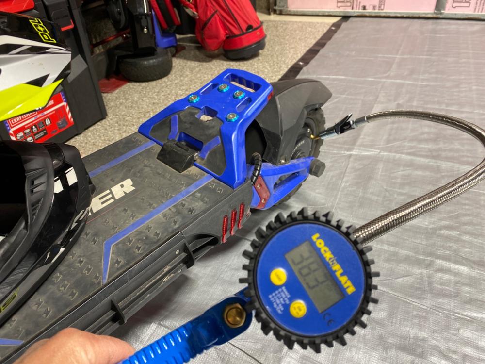 Tire Inflator/Deflator with Digital Gauge - Includes the LockNFlate® Air Chuck - Customer Photo From Michael Tsusaki