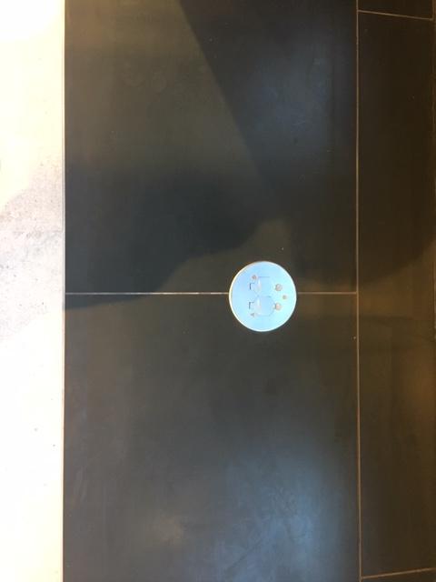 Seamless Flanged Dual Flip Lid Cover for 32 Series Floor Box, Aluminum - Customer Photo From Karla J.