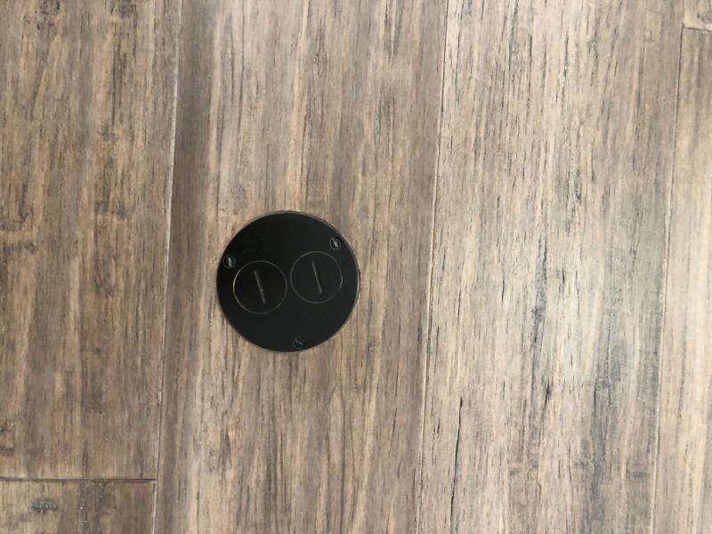 Dual Screw Plug Cover for 812-DFB and 32 Series Floor Box - Dark Bronze - Customer Photo From Anonymous