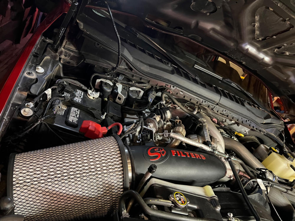 Open Air Intake for 2020-2024 Ford Powerstroke 6.7L - Customer Photo From Eric Johnson