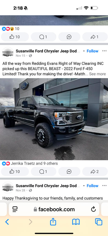 68 Gallon Replacement Fuel Tank for 2017-2025 Ford F-250 / F-350 / F-450 Powerstroke 6.7L Crew Cab Long Bed - Customer Photo From Michael Evans
