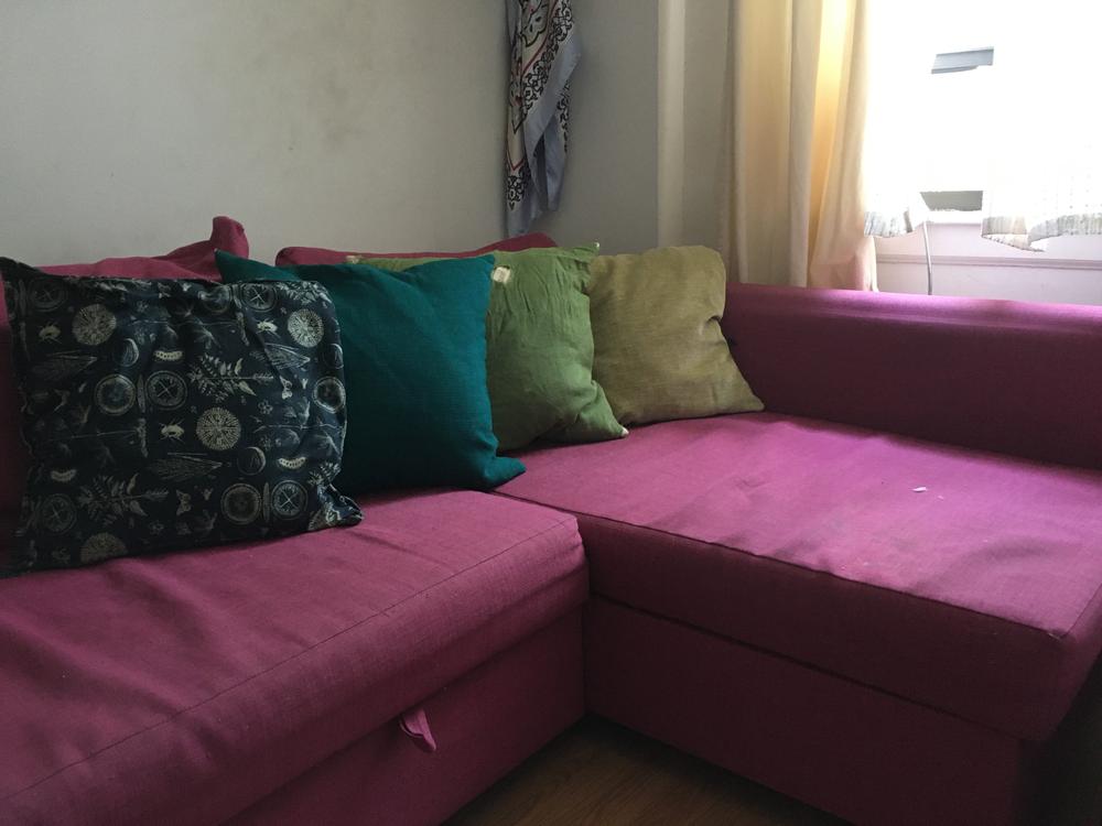 IKEA Friheten フリーヘーテンコーナーソファベッド用オーダーカバー