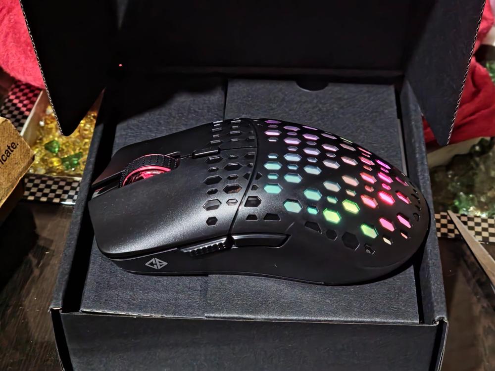 Cosmic Byte Sentinel RGB Wireless + Wired Dual Mode Gaming Mouse - Customer Photo From Shivam Soni