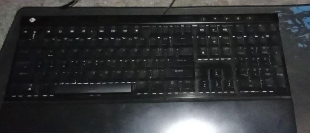 Cosmic Byte Black Eye Pro Per Key RGB Mechanical Keyboard with Software Support, Upgraded with Swappable Outemu Switches - Customer Photo From Abhishek Abhi