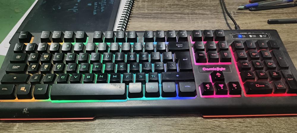 Cosmic Byte Corona Membrane Gaming Keyboard - Customer Photo From Siddhesh Gawade