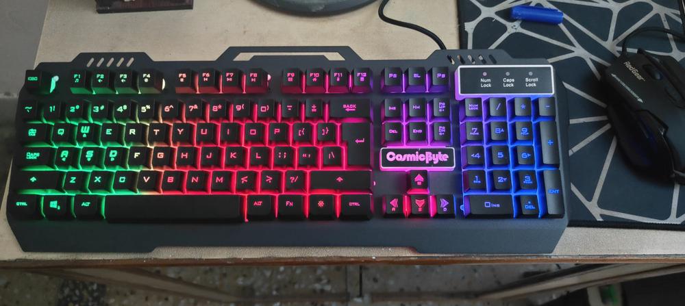 Cosmic Byte Titan Membrane Gaming Keyboard - Customer Photo From Atharb