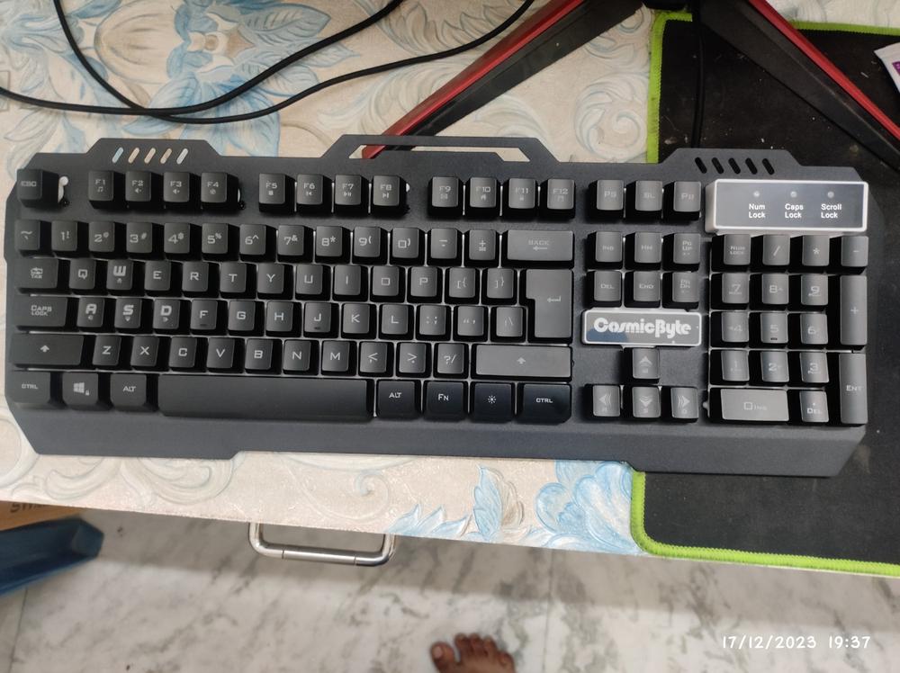 Cosmic Byte Titan Membrane Gaming Keyboard - Customer Photo From SUMAN KARMAKAR