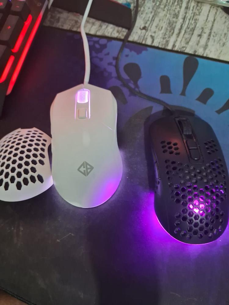 Cosmic Byte Orcus RGB Honeycomb Gaming Mouse New Upgraded 2023 Edition - Customer Photo From Utkarsh Kumar Gupta