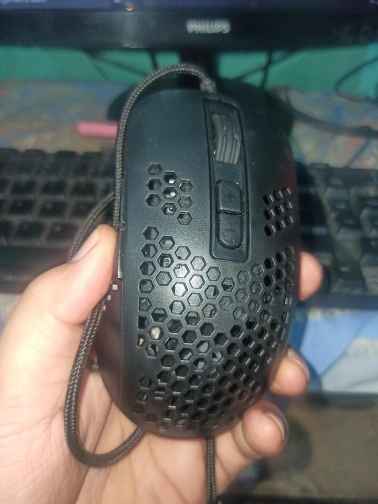 Cosmic Byte Orcus RGB Honeycomb Gaming Mouse - Customer Photo From Vishal B.