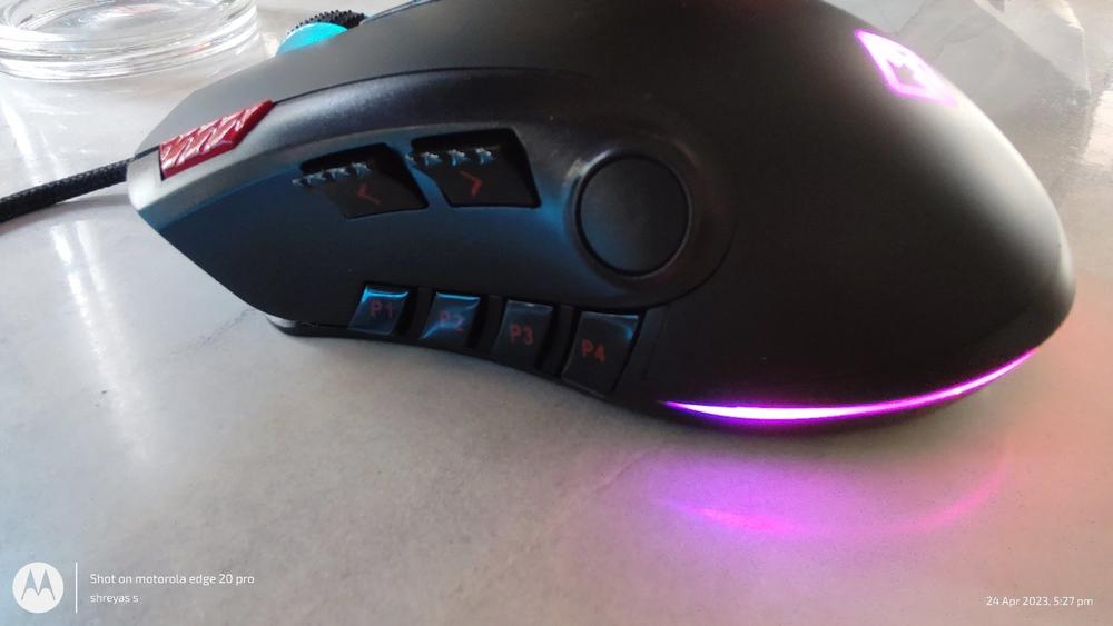 Cosmic Byte Equinox Gamma 12 Button Gaming Mouse - Customer Photo From SHREYAS S.