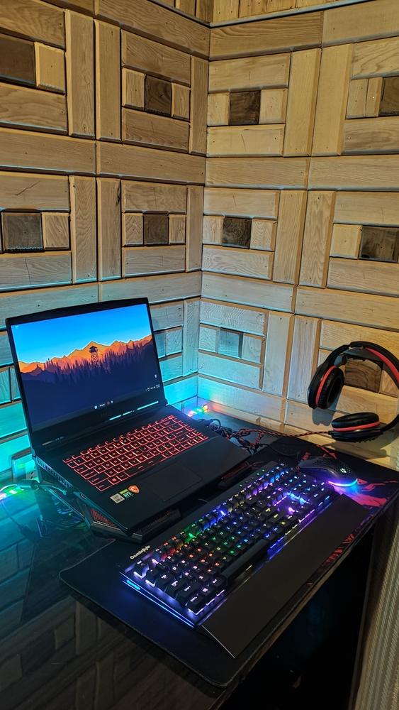 Certified Refurbished Cosmic Byte Black Eye RGB Mechanical Gaming Keyboard - Brown Switch - Customer Photo From Burhan L.