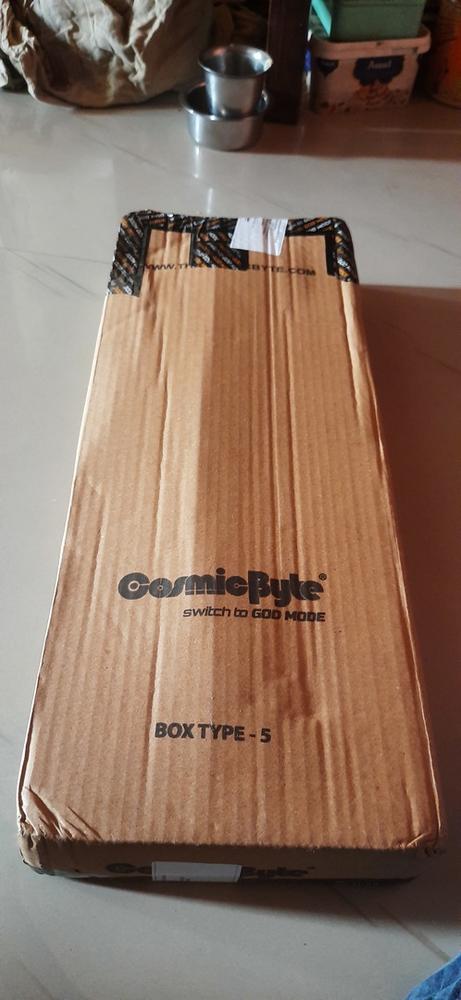 Certified Refurbished Cosmic Byte Neon Mechanical Gaming Keyboard - Brown Switch - Customer Photo From Gopalakrishnan R.
