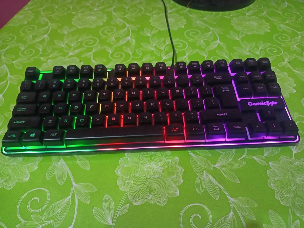 Cosmic Byte Styx Membrane Gaming Keyboard - Customer Photo From PRIYANSHU KUMAR