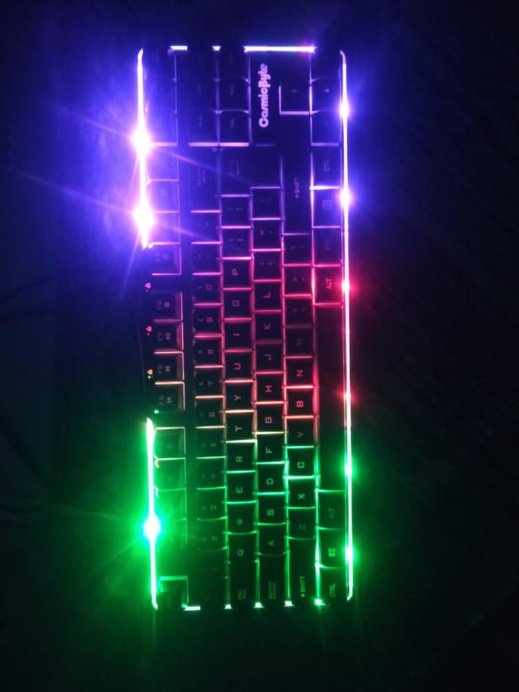 Cosmic Byte Styx Membrane Gaming Keyboard - Customer Photo From Ayush Kumar