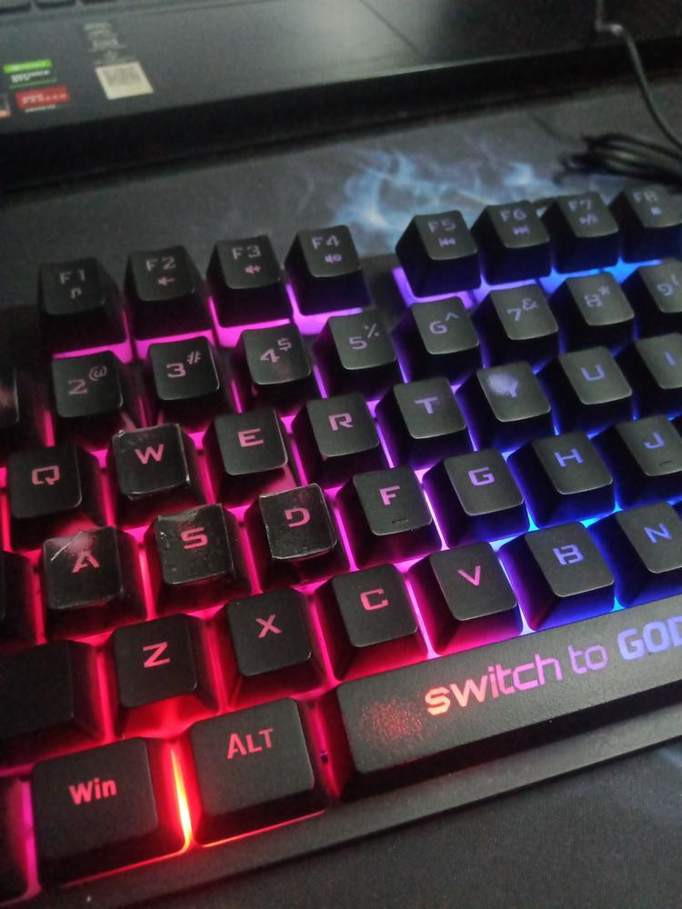 Cosmic Byte Styx Membrane Gaming Keyboard - Customer Photo From Akash Debbarma