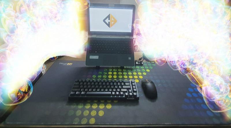 Certified Refurbished Cosmic Byte Hypergiant Gaming Mousepad (900 x 450 x 4mm) - Speed - Customer Photo From Dev Jyoti Patra