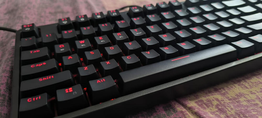 Cosmic Byte Trinity Optical Swappable Switch Keyboard - Wireless - Customer Photo From VIVEK RANA