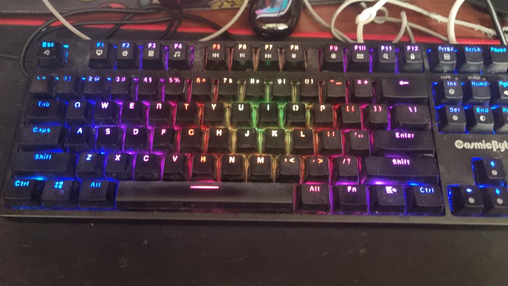 Cosmic Byte Trinity Optical Swappable Switch Keyboard - Customer Photo From Jai Prakash