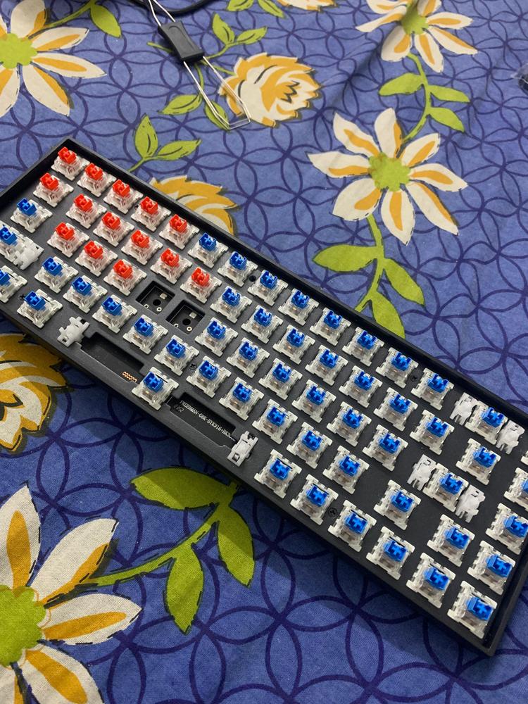 Cosmic Byte CB-GK-40 Artemis Wired + Wireless + Bluetooth 68 Key Per Key RGB Mechanical Gaming Keyboard - Customer Photo From Adeshpreet Singh