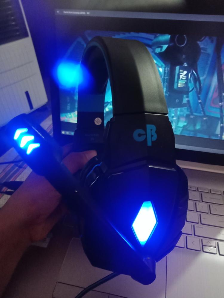 Cosmic Byte G4000 Edition Headphone with Mic(Blue) - Customer Photo From Sunny K.