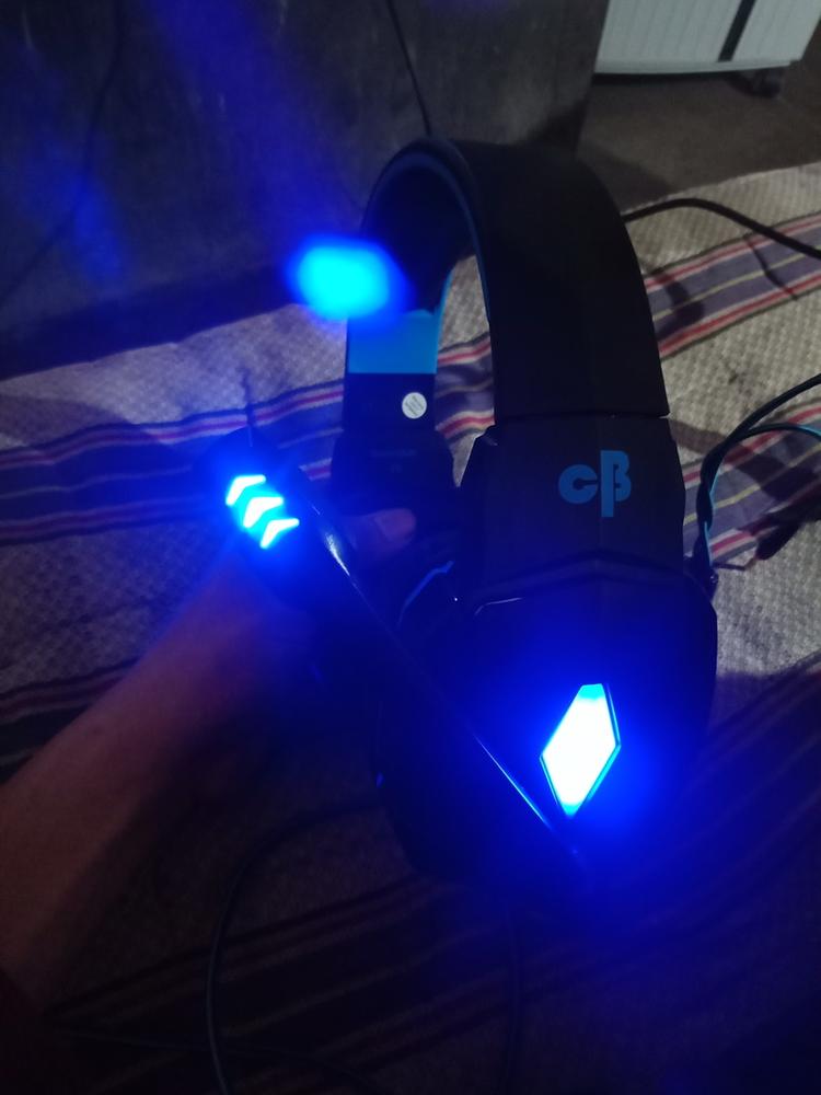 Cosmic Byte G4000 Edition Headphone with Mic(Blue) - Customer Photo From Sunny K.