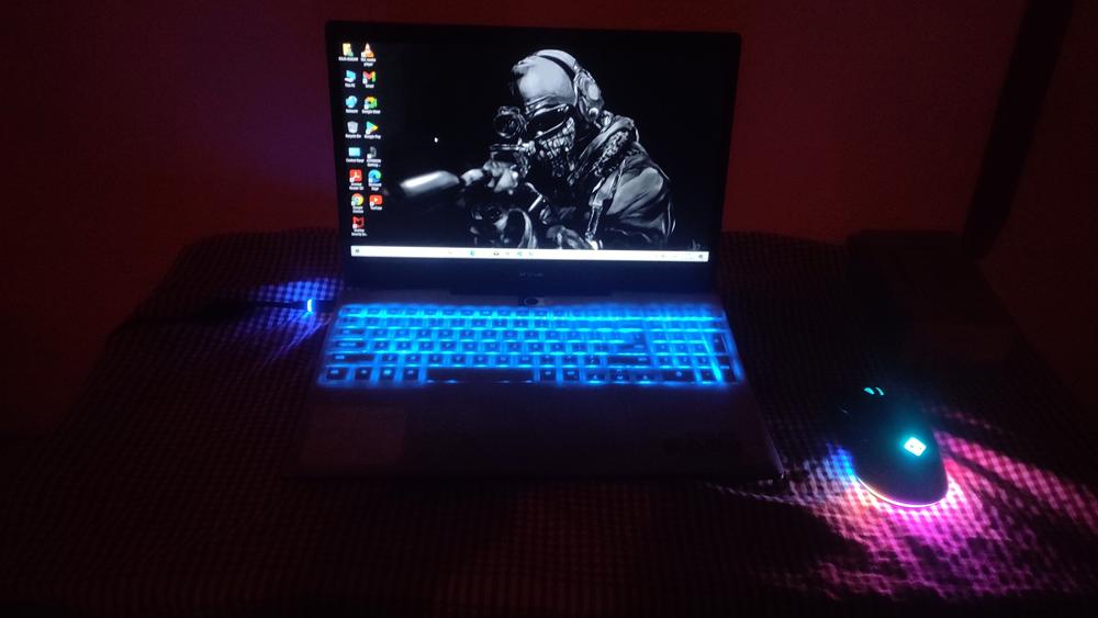 Cosmic Byte CB-GK-03 Black Eye Wired Aluminium Mechanical Keyboard (Black)- Blue Switch - Customer Photo From Raja k.