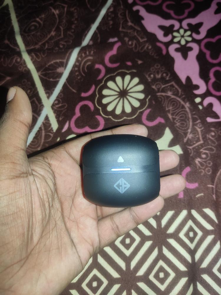 Cosmic Byte CosmoBuds X220™ Compact True Wireless Earbuds (TWS), BT 5.3, 40ms Latency GOD Mode™, Music Mode, 40Hrs, DNS, ENC, IPX5, IOP™, Voice Assistant (Black) - Customer Photo From Raju Yadav