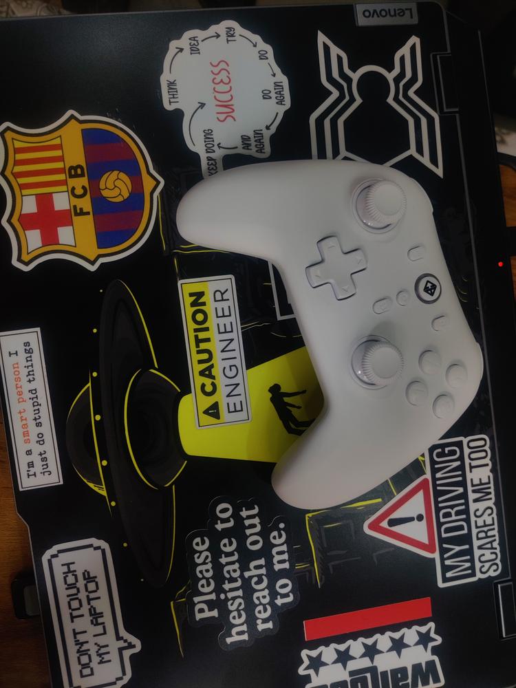 Cosmic Byte Blitz Wireless + Wired Controller for PC, Hall Effect Joystick & Triggers, 1000Hz Polling Rate - Customer Photo From Vaibhav Sharma