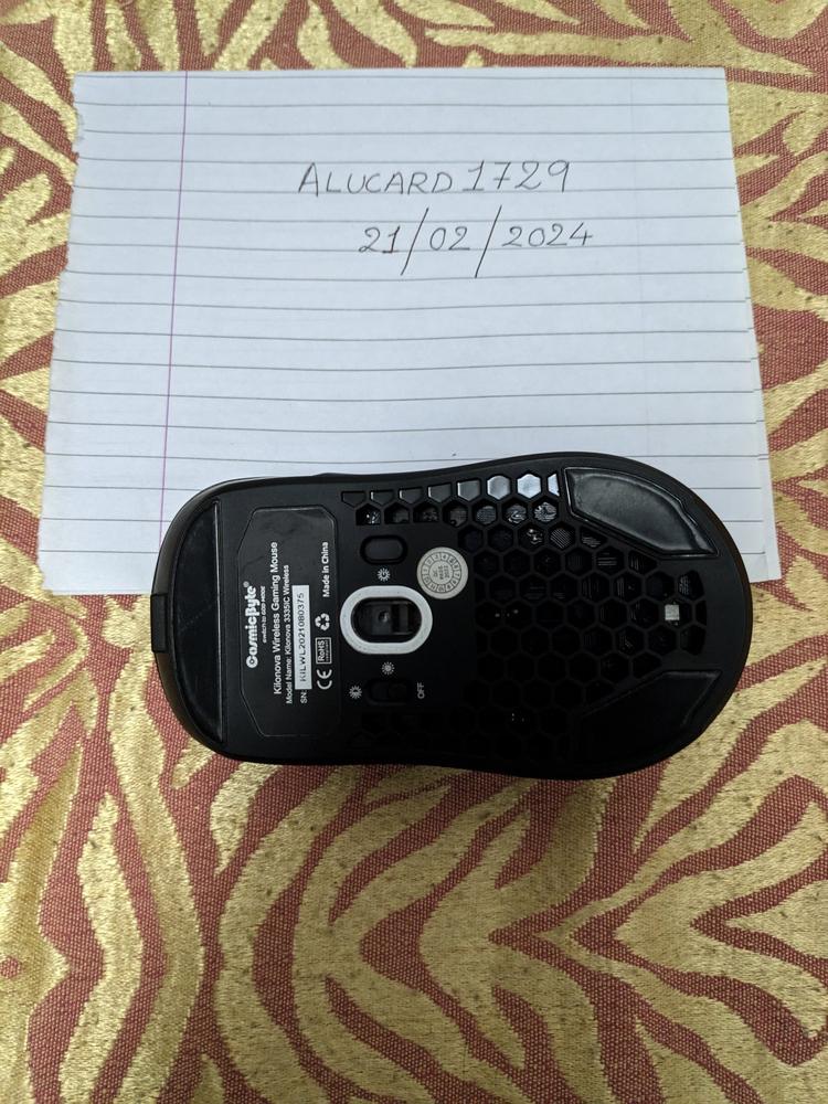 Cosmic Byte Hypernova Tri-Mode Wireless/Bluetooth/Wired Gaming Mouse - Customer Photo From aditya 