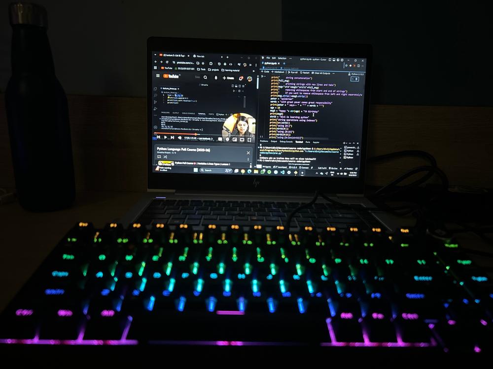 Cosmic Byte Phantom TKL Gasket Mechanical Wired Swappable Keyboard with PreLubed Switches - Customer Photo From Divij Patidar