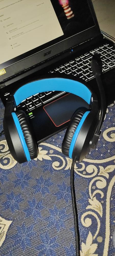 Cosmic Byte Blazar Gaming Headset - Blue - Customer Photo From Amar D.