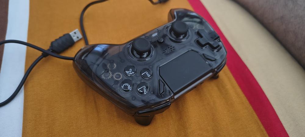 Certified Refurbished Cosmic Byte Quantum Dual Mode Bluetooth + Wired Controller for PS4, PC, iOS, Android, Switch, Hall effect Triggers and Joystick - Customer Photo From Dhruv Jagtap