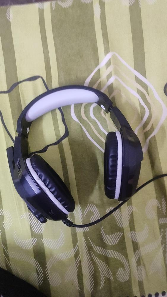 Cosmic Byte H1 Gaming Headphone with Mic for PC, Laptops, Mobile, PS4, Xbox One (Grey) - Customer Photo From Prithvi G.