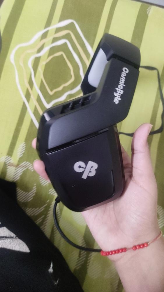 Cosmic Byte H1 Gaming Headphone with Mic for PC, Laptops, Mobile, PS4, Xbox One (Grey) - Customer Photo From Prithvi G.