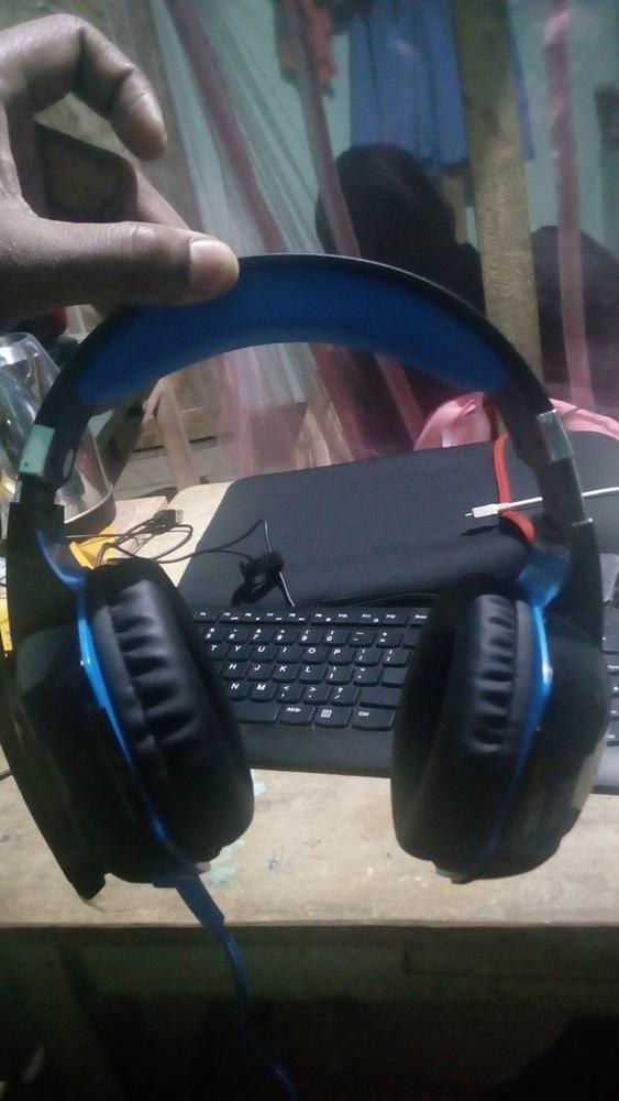 Kotion Each Over the Ear Headset - G2000 (Black/Blue) - Customer Photo From Ram M.
