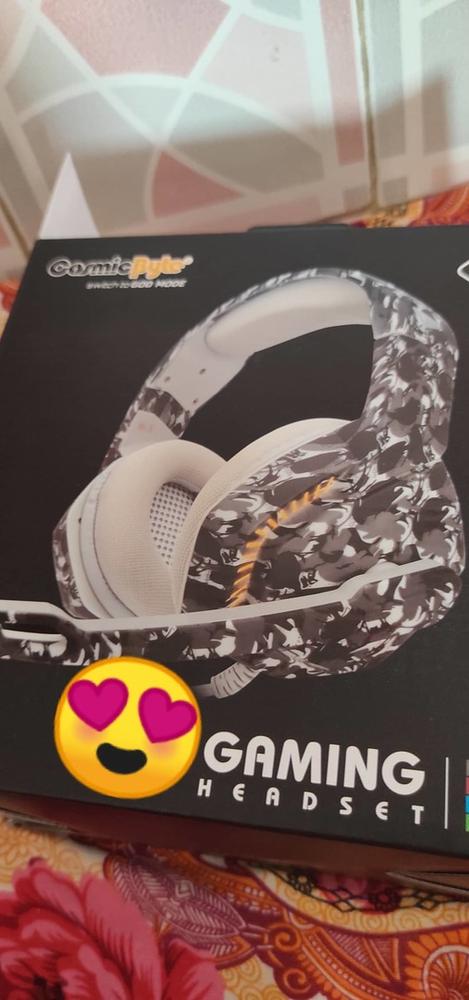 Cosmic Byte H3 Gaming Headphone with Mic (Camo Black) - Customer Photo From Gourav